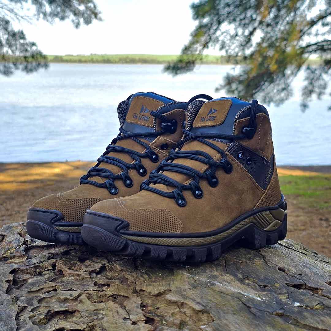 Bota Coturno Colorado - couro legítimo